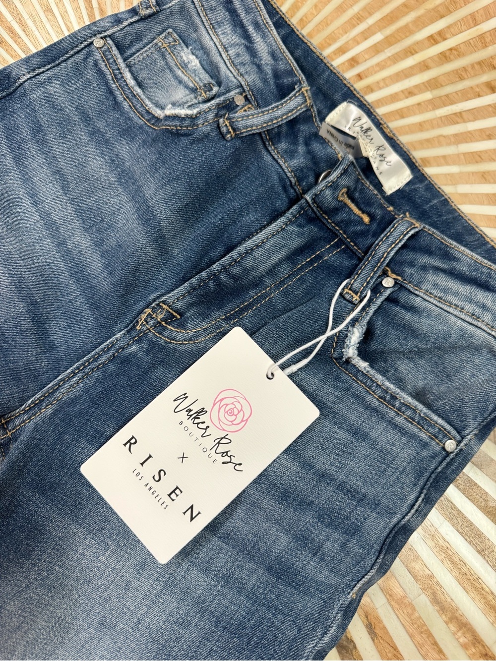 Risen Women's Dark Blue Skinny Jeans